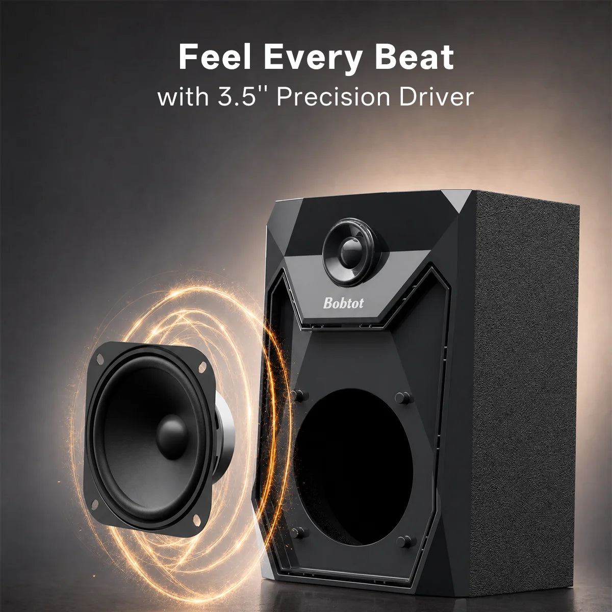 5.1/2.1 Channel Surround Sound Speaker System 1000W Bluetooth Home Theater with 8" Subwoofer, Bluetooth, USB, Includes Remote, LED Light Effects - Perfect for TV Movies, Karaoke