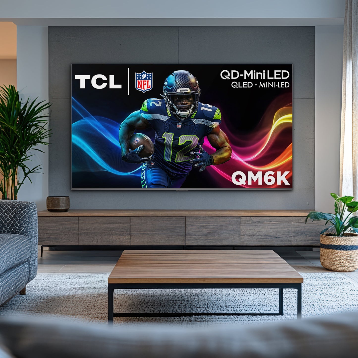 65" Class QM6K Series Qd-Mini LED QLED 4K UHD HDR Smart Google TV (NEW 2025) - 144Hz, Dolby Atmos Onkyo Audio, Halo Control System - 65QM6K
