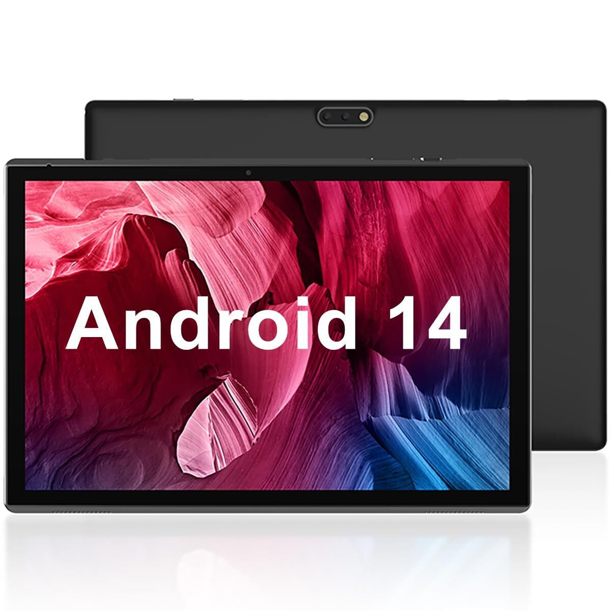 Tablet 10 Inch Android Tablet PC, 10.1 Android 14 Tablets, DDR4 6GB RAM 32GB ...