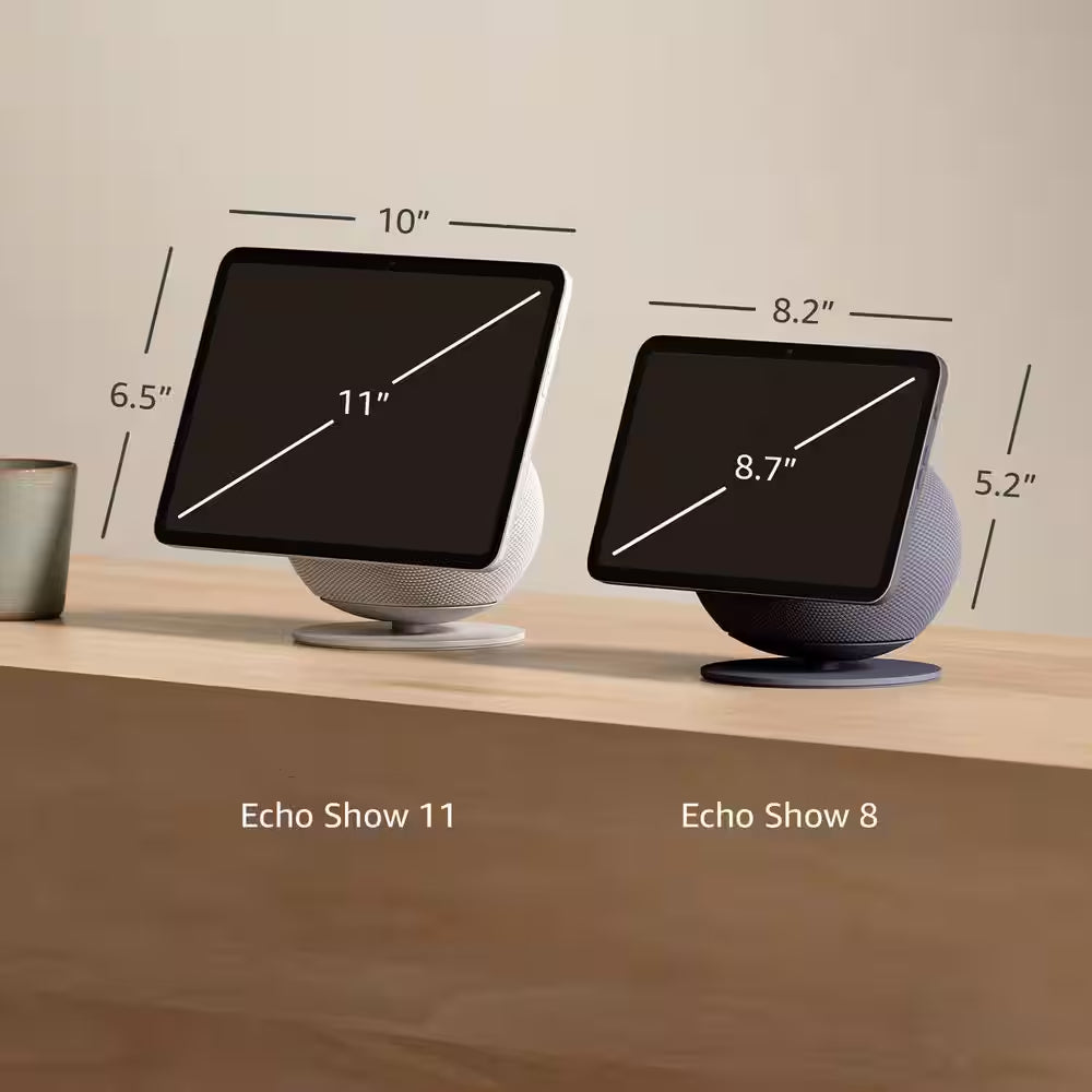 Echo Show 11 Vibrant Full-Hd 11 In. Display - More Viewing Area and Spatial Audio, Designed for Alexa+, Graphite