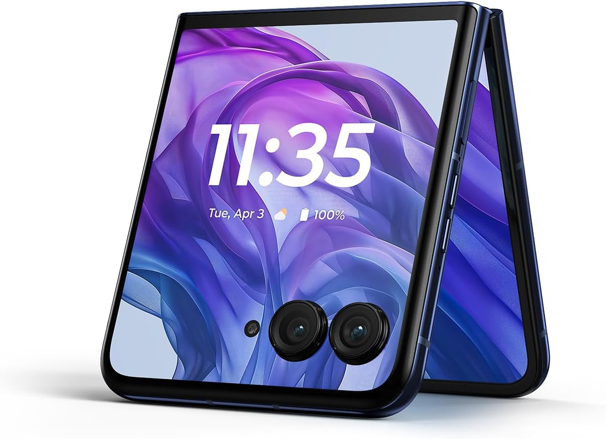 Motorola Razr+ | 2024 | Unlocked | Made for US 12/256 | 50MP Camera | Midnight Blue