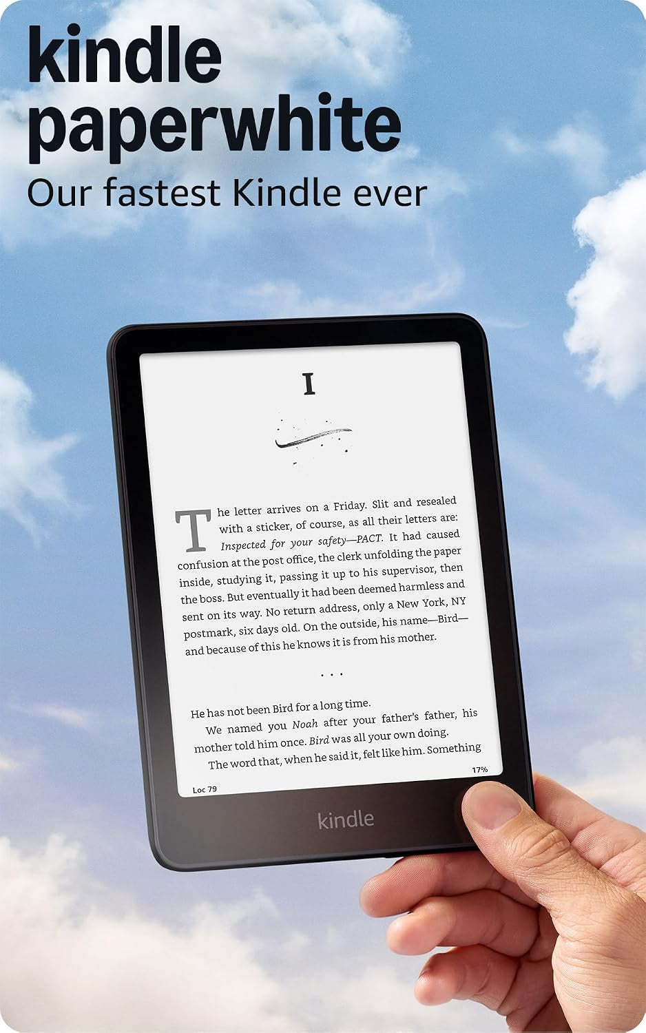 Like-New  Kindle Paperwhite 16GB (2024 Model) – 7" Glare-Free Display and Weeks of Battery Life – Black