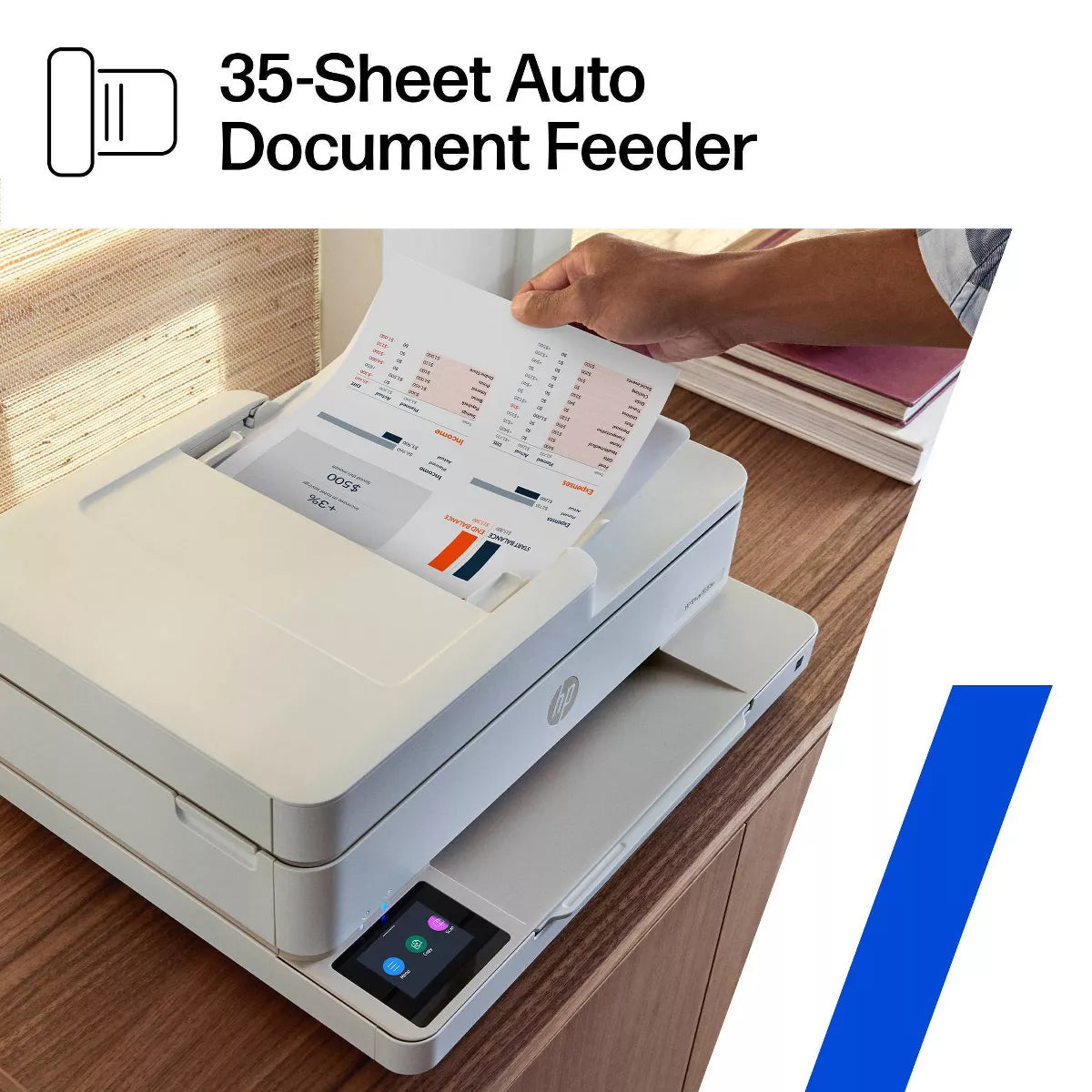 HP Envy 6555E Wireless All-In-One Color Printer Scanner Copier with Instant Ink & HP+ (714N5A)