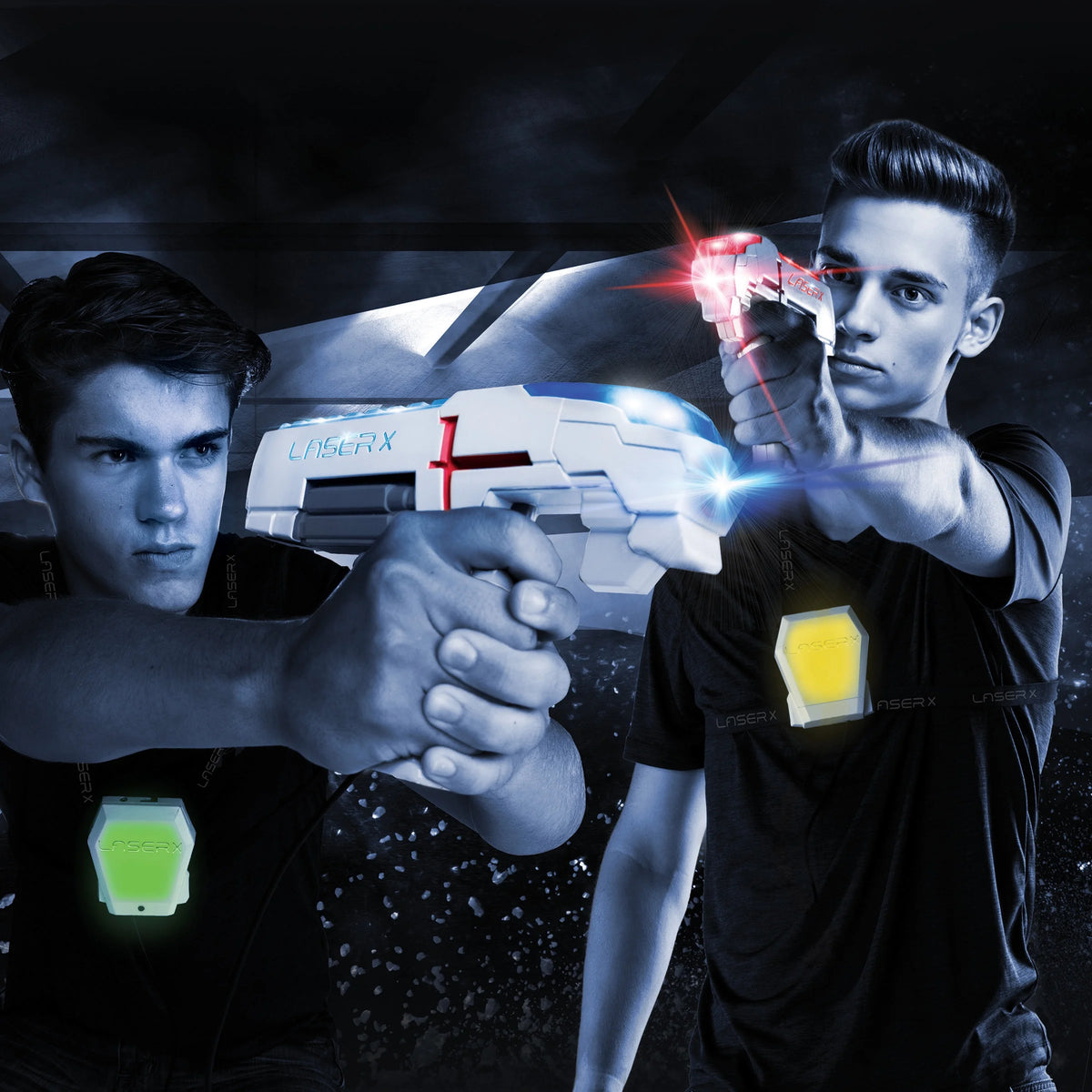 Laser Tag Blaster Double Set - Recommended for Ages 6 Years and Up