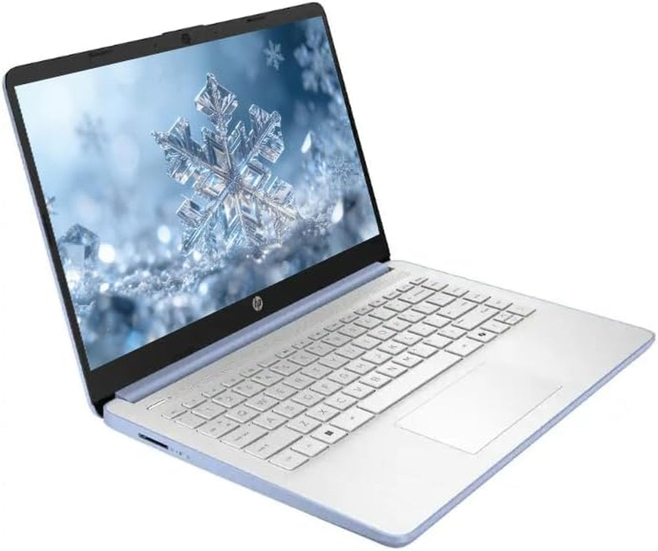 HP 14" Business & Student Laptop Computer with 1-Year Office 365, Quad-Core Intel N150 Processor, 4GB RAM 640GB Storage (128GB SSD+512GB PLUSERA Docking Set), AI Copilot, Win11 Home, Sky Blue