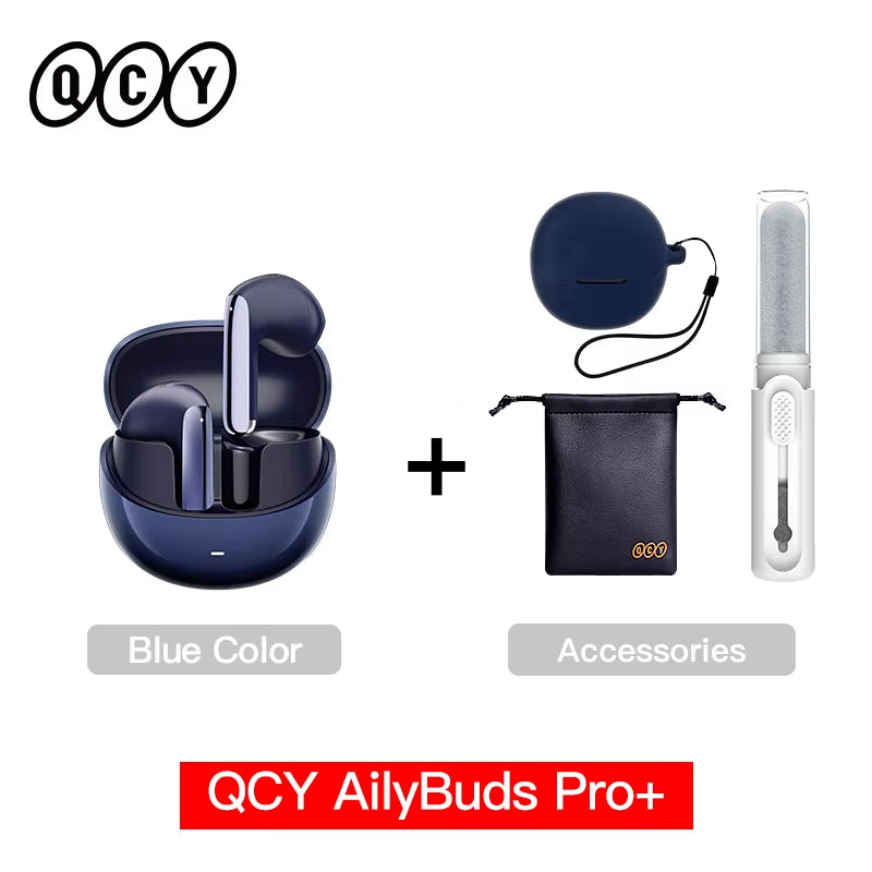 HT10 Ailybuds Pro+ ANC Bluetooth Wireless Earphone Adaptive AI Audio Hi-Res LDAC Earbuds ANC Dual Connection Headphone