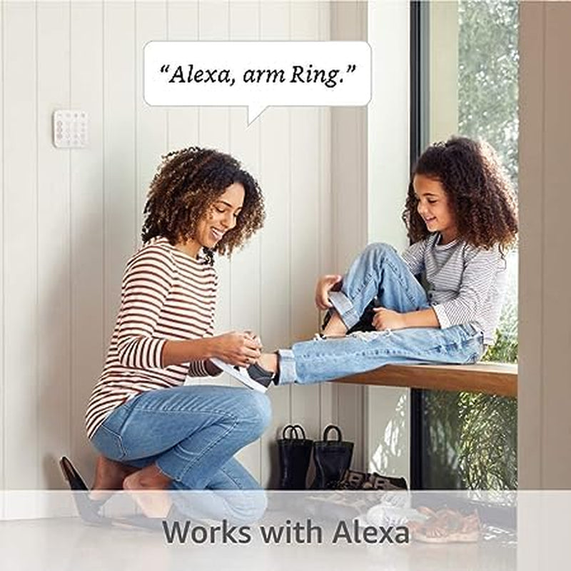 Like-New  Alarm 8-Piece Kit (Newest Model), Home or Business Security System with Optional 24/7 Professional Monito