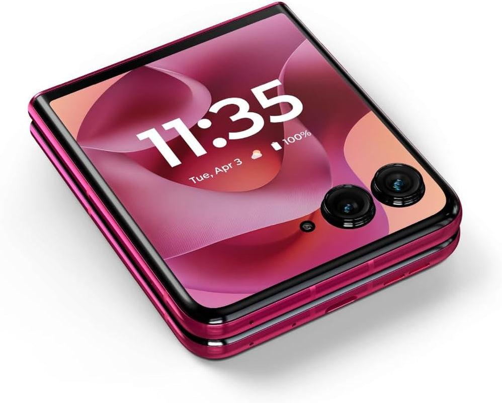Motorola Razr+ 2025 | Unlocked | Made for US 12/256GB | 50MP Camera | Hot Pink