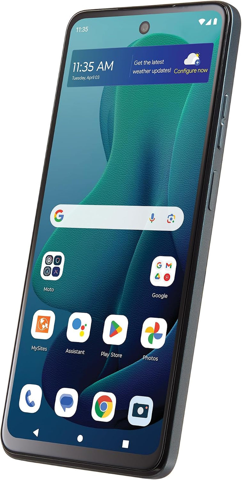 , Motorola Moto G 5G 2024, 128GB, Prepaid Smartphone, Gray, 50MP Camera, Locked