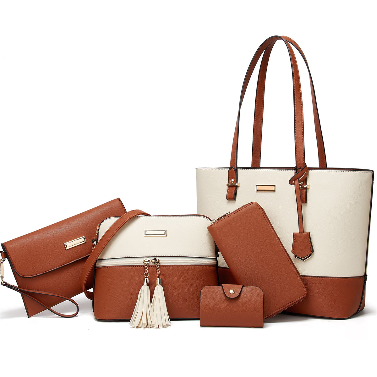 Satchel Purses and Handbags for Women Shoulder Tote Bags Wallets