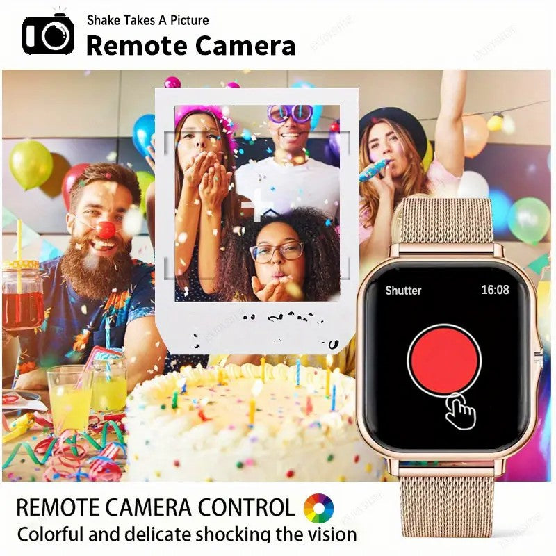 New Smartwatches Now on Sale, Featuring Message Alerts, Call Answering, Health Monitoring, Activity Tracking, Notification Reminders, and Fitness Functions.