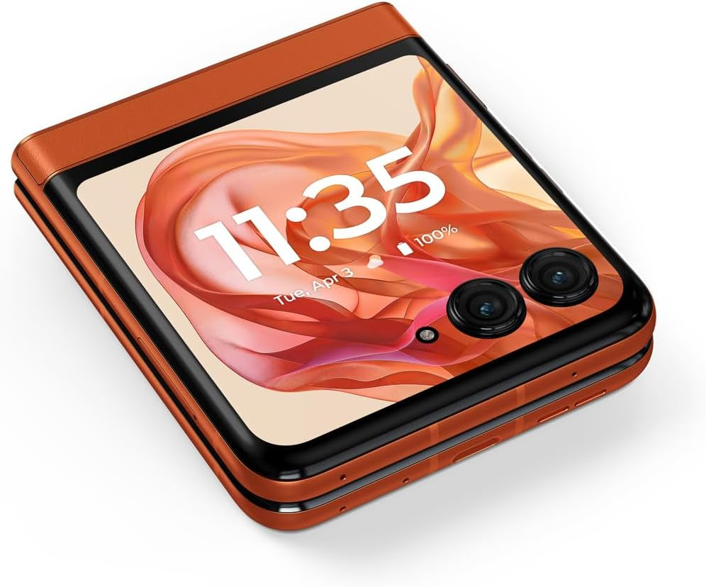 Motorola Razr | 2024 | Unlocked | Made for US 8/256GB | 50MP Camera | Spritz Orange