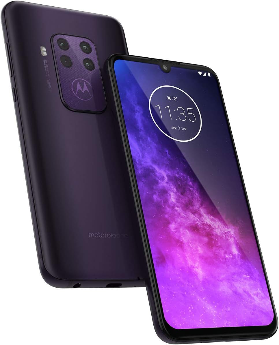 Motorola One Zoom - 128GB - GSM Unlocked (T-Mobile, AT&T Only) (Cosmic Purple)