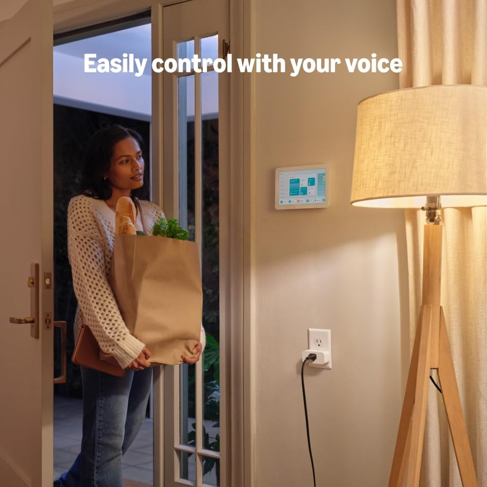 Smart Home Starter Kit | Includes Echo Hub,  Smart Plug and 4  Basics Smart Bulbs, Designed for Alexa+