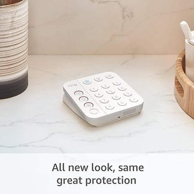 Like-New  Alarm 8-Piece Kit (Newest Model), Home or Business Security System with Optional 24/7 Professional Monito