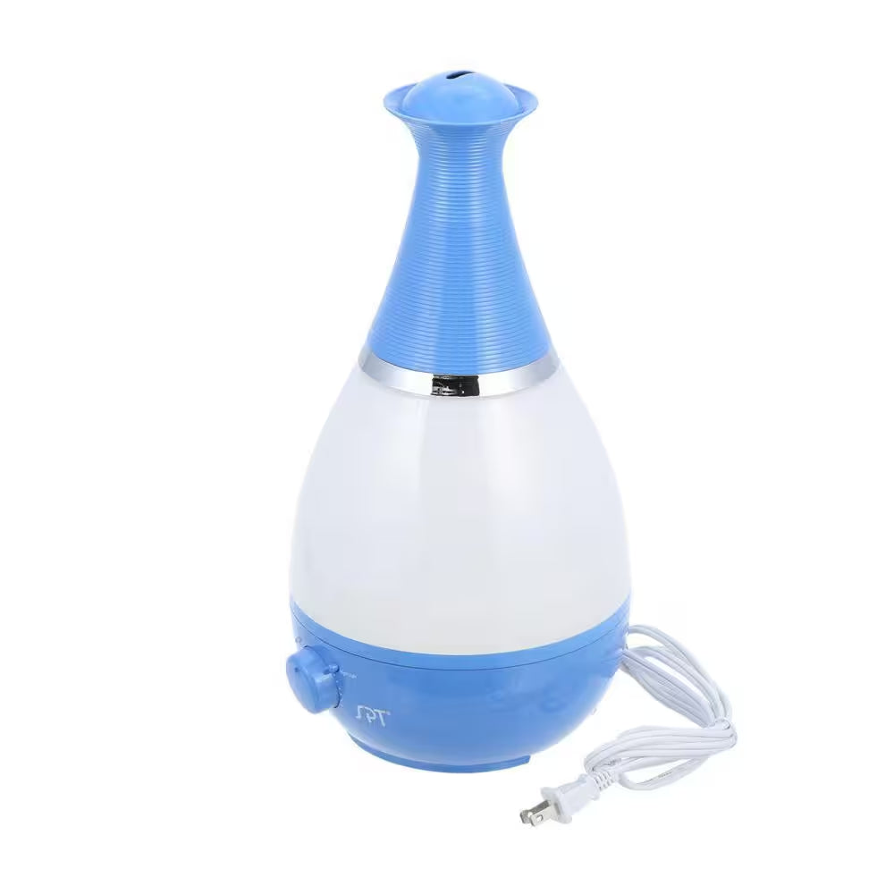 Ultrasonic Humidifier with Fragrance Diffuser - Blue