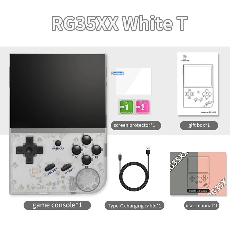 RG35XXSP Portable Flip Retro Handheld Game Console 3.5 Inch IPS Screen Linux System 3300Mah Supports 5G Wifi Bluetooth