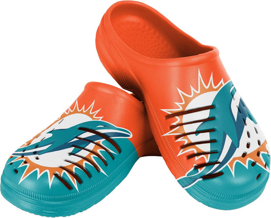 Men'S NFL Team Logo Garden Water Sandals Shoes Slipper Clogs