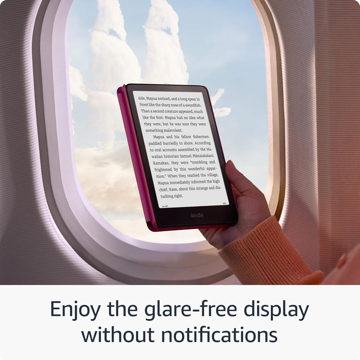 Kindle Paperwhite Bundle: Includes,  Kindle Paperwhite 16GB | Jade, Fabric Cover | Jade, & Power Adapter