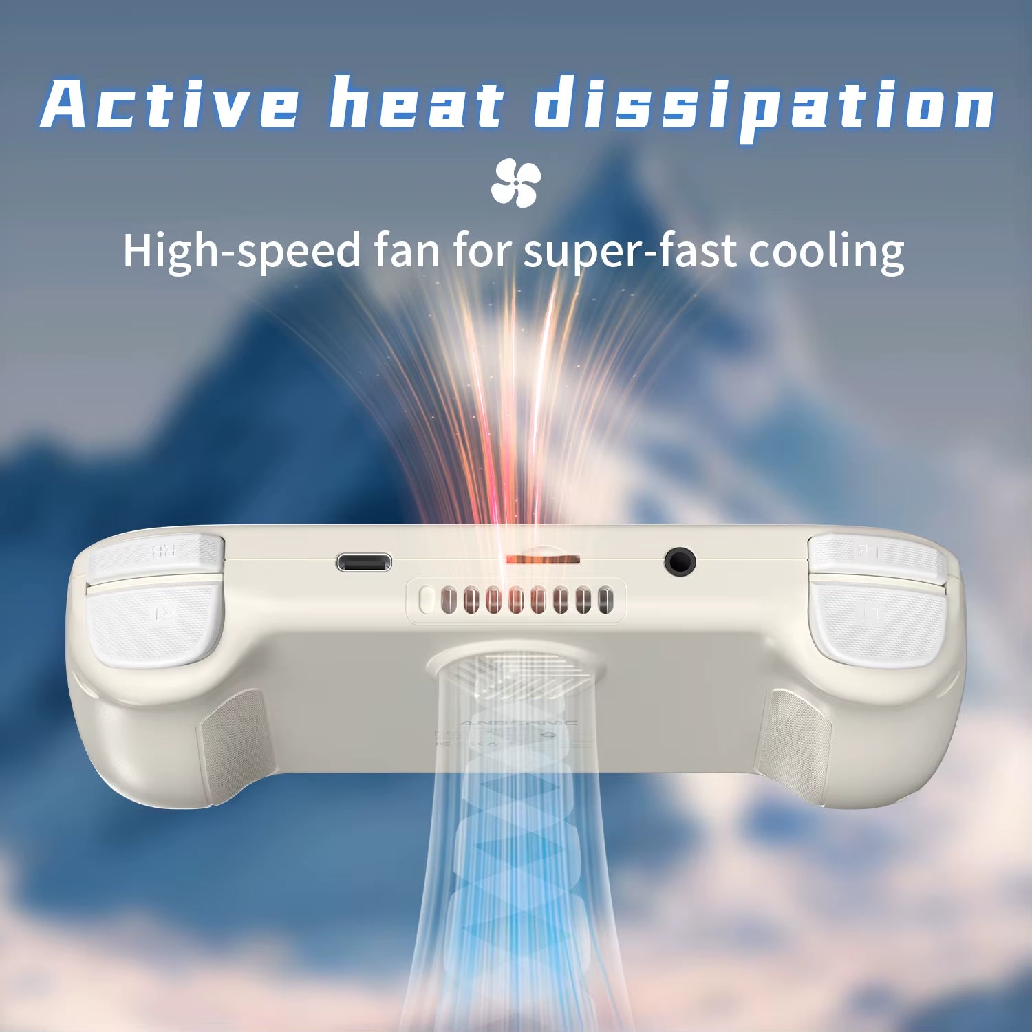 Rgcube Handheld Game Console Android 13 Game Player 3.95" IPS Screen Unisoc T820 RGB Lighting RG Cube Dual High-Speaker