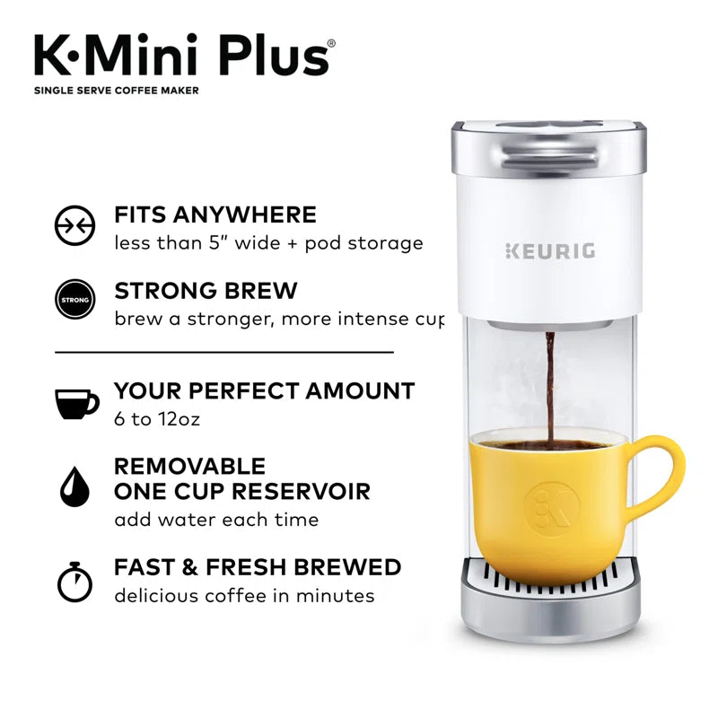 K-Mini plus Single Serve K-Cup Pod Coffee Maker