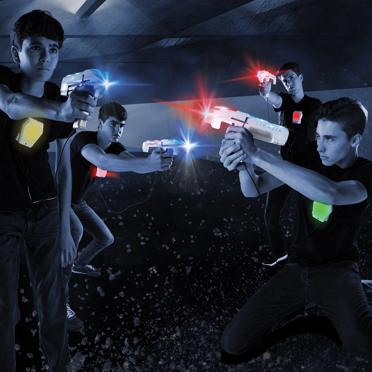 Laser Tag Blaster Double Set - Recommended for Ages 6 Years and Up