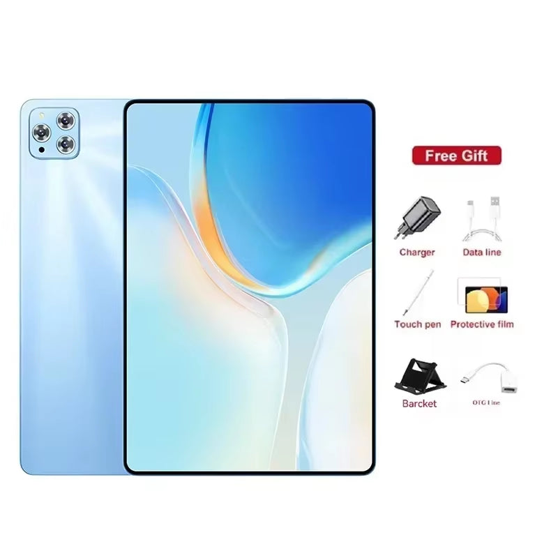 2025 Original Ipad Air Pro Tablet PC Android14 22GB+2TB 20000Mah Snapdragon870 Tablet PC 5G Dual SIM Card WIFI HD 4K Tab PC