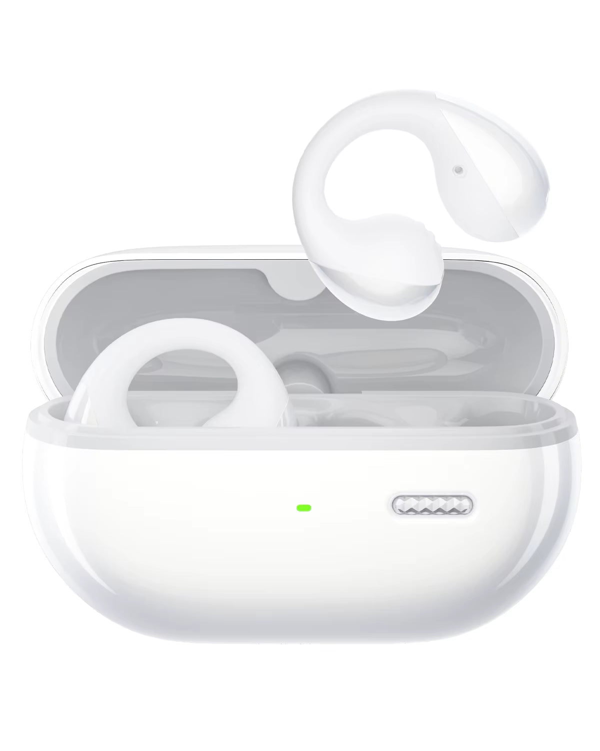 Pearlclip Pro Bluetooth 5.4 Opean-Ear Earbuds Wireless Earphones Multipoint Connection Clip on Headphones with Mic