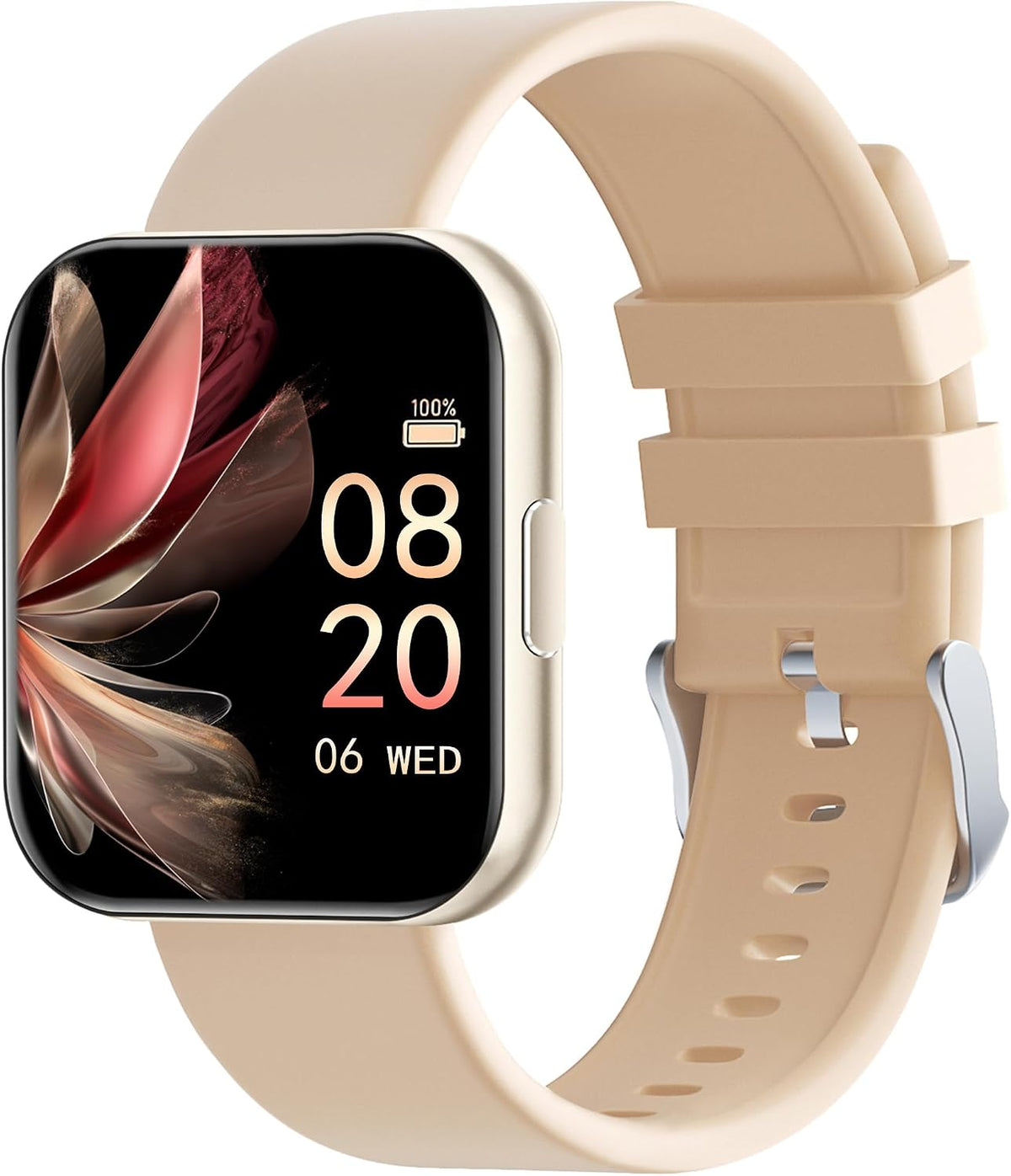 Ultra-Thin Aluminum Smart Watches for Wome (C-Gold)