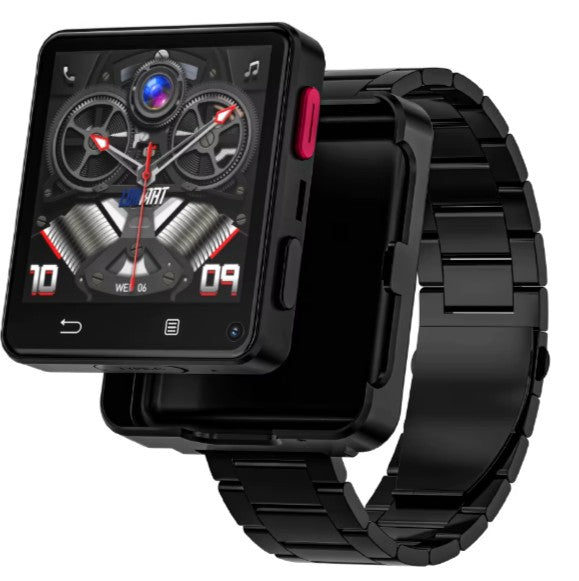 APPLLP 2 MAX Dual Camera Android 11 Watch Phone Wifi Videos Calls Smart Watch 4G Network Phone Calls Mini Smart Phone